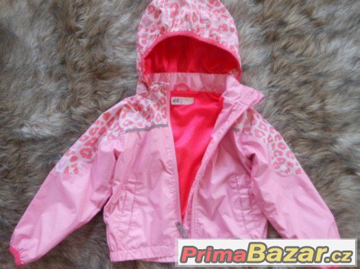 BUNDIČKA RŮŽOVÁ S LEOPARDÍM VZOREM zn.H&M vel.98-KRÁSNÁ – fotografie 1