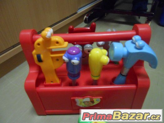 bedýnka s nářadím zpívající Fisher Price-SLEVA – fotografie 1
