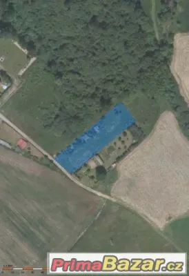 Prodej zahrady 3/4 z celku 2048 m2, Jestřebí okr. Česká Lípa