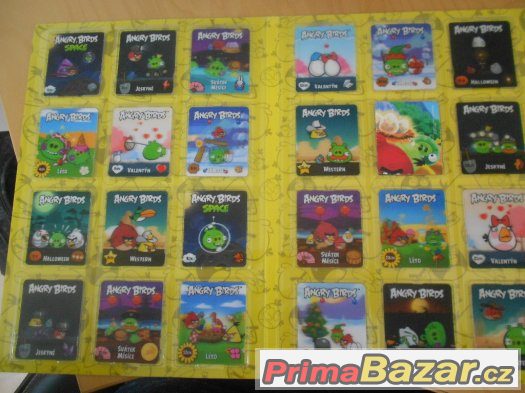 Angry birds: sběratelské album s kartičkami – fotografie 2