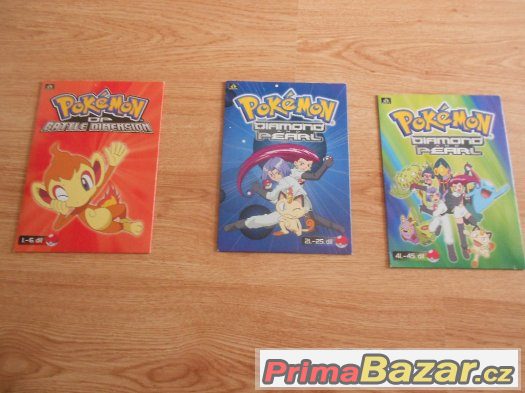 DVD Pokémon díly 1.-6.,21.-25.,41.-45. – fotografie 1