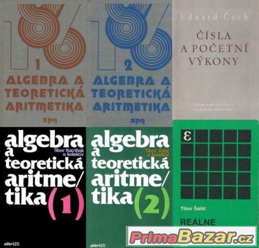 Algebra a teoretické aritmetiky - VŠ učebnice – fotografie 1
