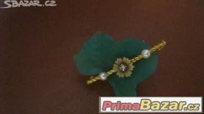 Vzacna Rakouska-Uherska z 19.stoleti Zlata-14k broz ve tvaru