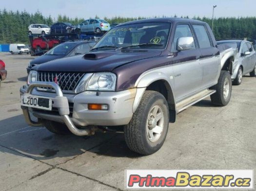 Díly na MITSUBISHI L 200 (motor 2,5 TD) – fotografie 1