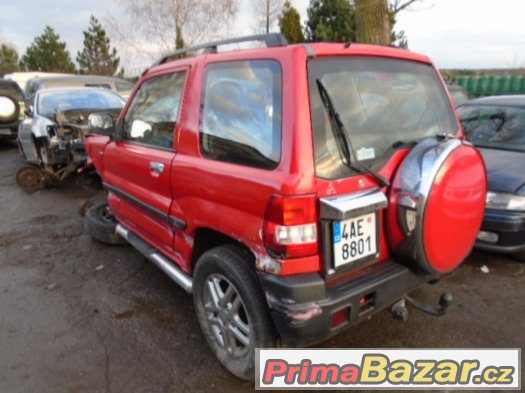 2004 MITSUBISHI PAJERO PININ na díly (motor 2.0 GDI) – fotografie 4