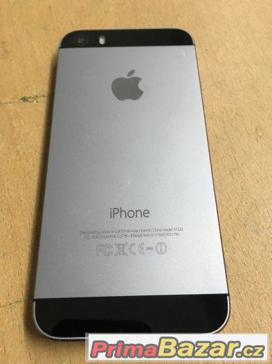 Apple iPhone 5S 16GB černý, pěkný stav, 3 měsíce záruka – fotografie 4