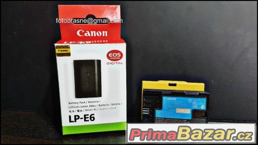 -----Batéria Canon LP-E6 (a iné fotopríslušenstvo)----- – fotografie 1