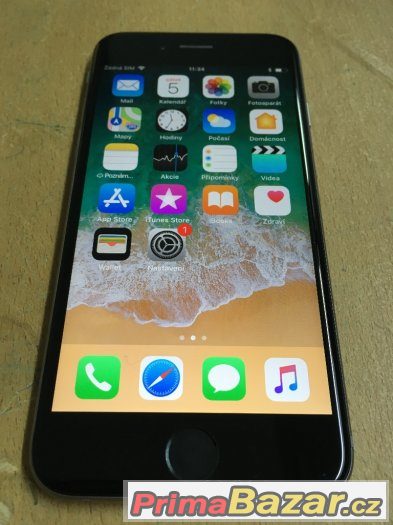 iPhone 6 16GB space grey, jako nový, 3 měsíce záruka – fotografie 3