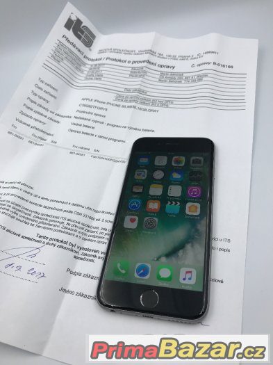 iPhone 6s 16gb space grey - nově vyměněná baterie – fotografie 1