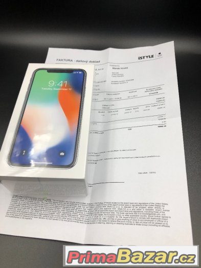 iPhone X 64GB nové kusy cz distribuce - zabalené – fotografie 2