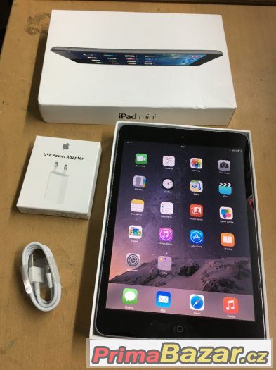 Apple iPad mini 16GB WiFi černý, pěkný stav, 3 měsíce záruka – fotografie 1