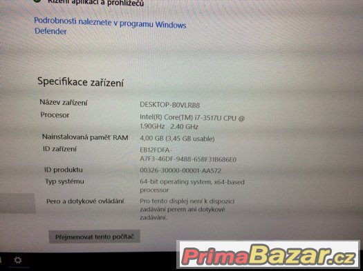 Ultrabook Asus – fotografie 3