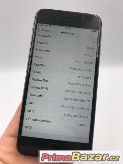 iPhone 6s 16GB Space Grey - nová baterie – fotografie 2