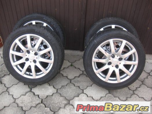 Prodám obutá celoroční alu-litá kola Anzio Wheels – fotografie 1