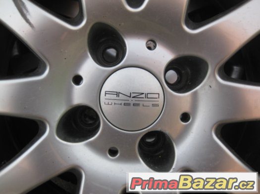 Prodám obutá celoroční alu-litá kola Anzio Wheels – fotografie 3