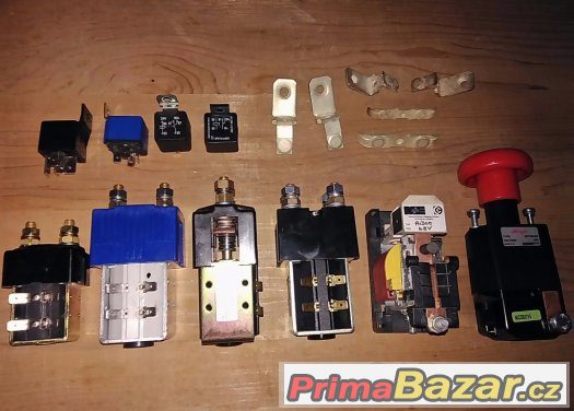 Stykač 12V, 24V, 48V... contactor, relé ... – fotografie 1