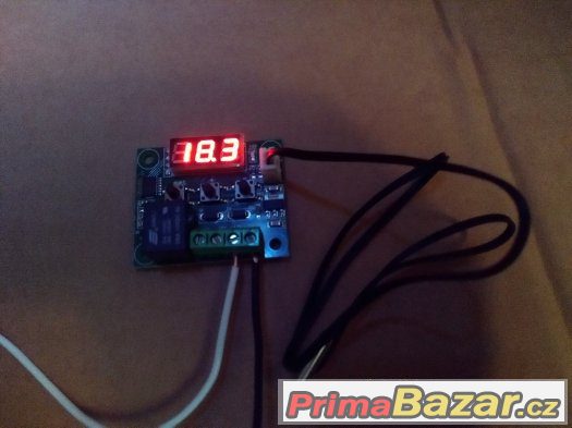 Elektronický termostat 12VDC, -50 až +110°C – fotografie 3