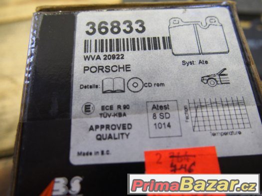 Sada brzdových destiček ABS Porsche 911 – fotografie 3