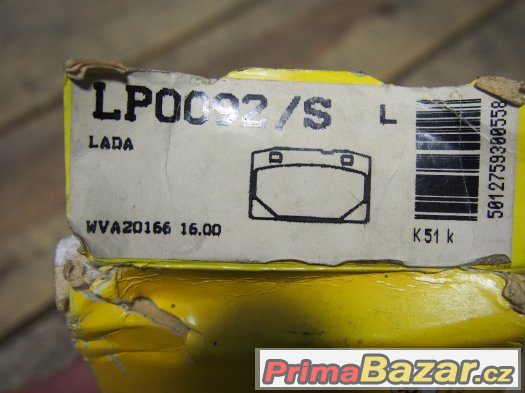 Brzdové destičky LADA – fotografie 2