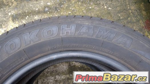 2ks letní pneu 225/60 R17 Yokohama Geolandar G95 cca 5mm – fotografie 3