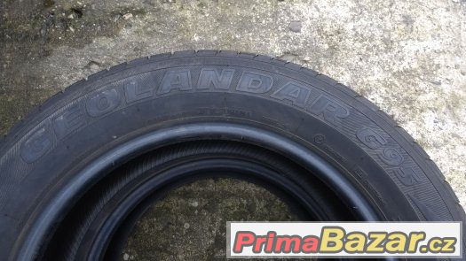 2ks letní pneu 225/60 R17 Yokohama Geolandar G95 cca 5mm – fotografie 4