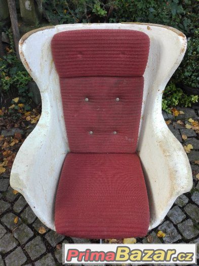 Retro křeslo "ušák" alla / arne jacobsen/ – fotografie 4
