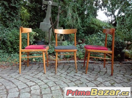 Retro židle / ton / brusel 58 / skandinávský design – fotografie 1