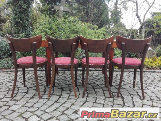 Jídelní sestava / židle / stůl / Thonet / – fotografie 5