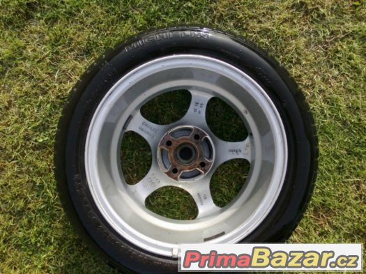 4 kola Borbet 7Jx15 H 2,litá,Germany..+ 195/50R15 82T Michel – fotografie 5