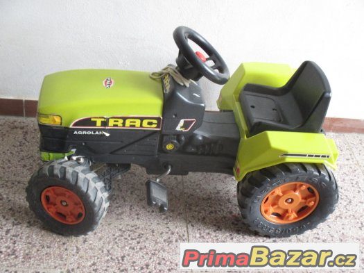 Šlapací plastový traktor, vánoční dárek – fotografie 4