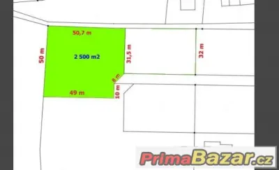 Prodej Stavební pozemek, 2.500 m2, Ropice