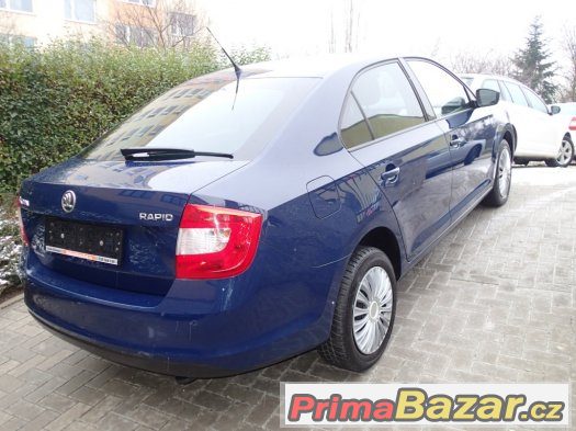 Škoda Rapid 1.6TDi 77kW aut. klima,Koup.ČR,1.majitel,Serv.kn – fotografie 5
