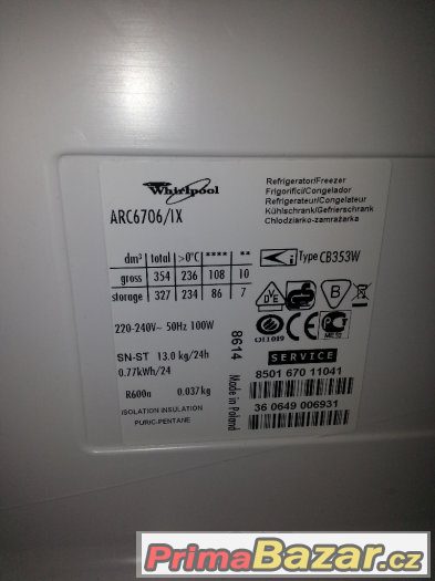 Whirlpool ARC 6706/IX – fotografie 4