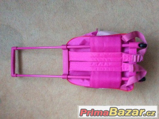 Barbie Mattel růžová taška skolečkama – fotografie 2