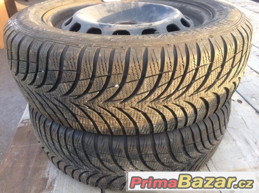 Zimní pneu 205/55 R16 rozteč plech 5x112 VW,Škoda,Seat – fotografie 2