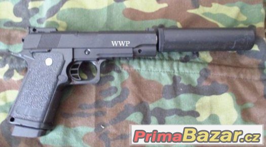 Airsoft zbraň D-1-A BERETTA kovová - Manuální – fotografie 1
