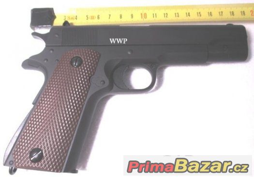 Airsoft zbraň   COLT Typ K-3, celokovová Manuální + 1-DVD  d – fotografie 3