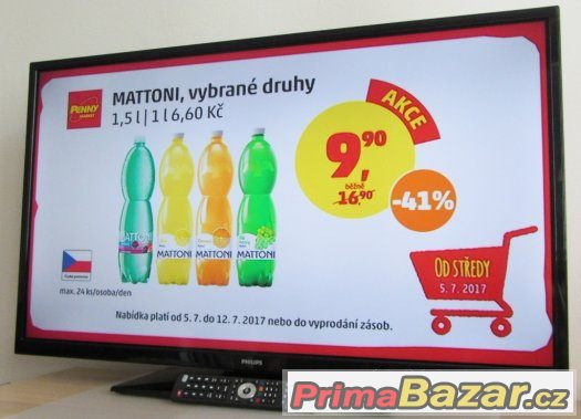 LED TV Philips 40PFL3008H/12 - 102 cm (40"), ZÁRUKA – fotografie 3