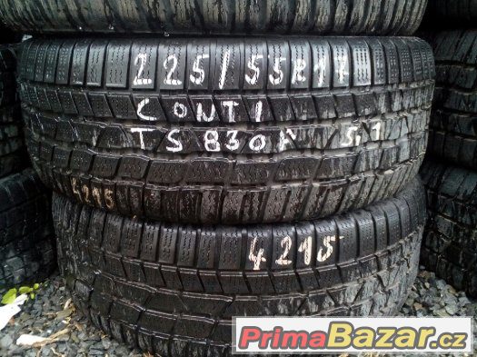 225/55 R17 zimní Nokian/Continental – fotografie 3