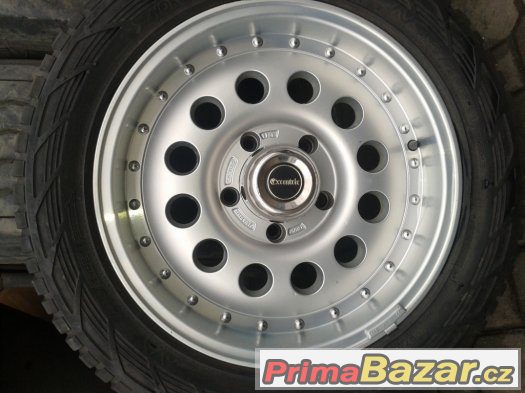 ALU kola Excentric Paris-Dakar 5x139,7 17" – fotografie 4
