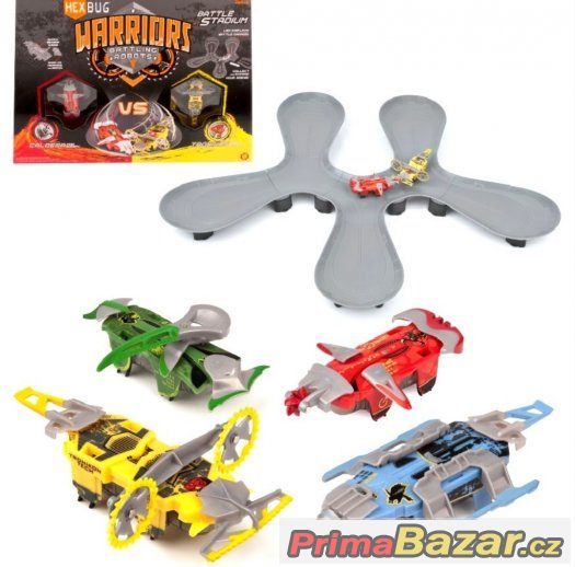 HEXBUG BOJOVÍ ROBOTI WARRIORS BATTLE STADIUM – fotografie 1