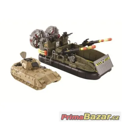 VOJENSKÉ VZNÁŠEDLO+TRANSPORTÉR MILITARY HOVERCRAFT