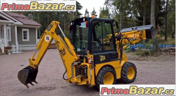 JCB 1CX traktorbagr smykem řízený nakladač – fotografie 2
