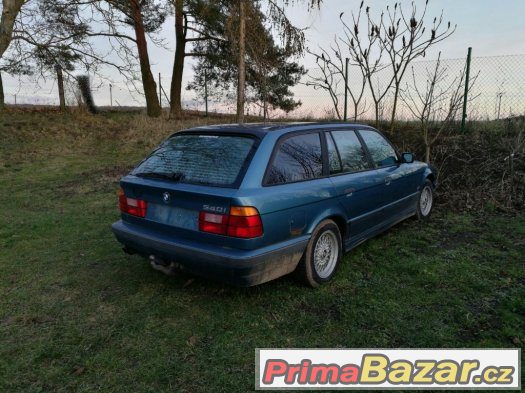 BMW 540iA e34 - vymena BMW e46 330i LPG combi – fotografie 3