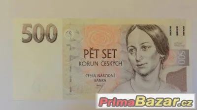 500 Kč 1995 UNC