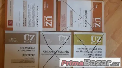 ÚZ - Trestní předpisy č. 1187 a Správní řád č. 1147