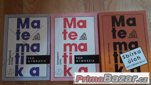 Matematika pro gymnázia+Sbírka úloh pro SŠ,Prometheus, 4díly – fotografie 1