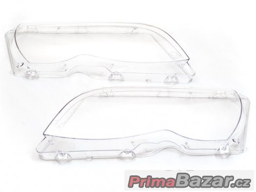BMW E46 - Kryty (plexi) světel - NOVÉ - Face i Předface – fotografie 2