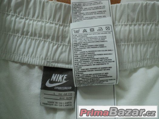 Bílé kalhoty Nike L – fotografie 5