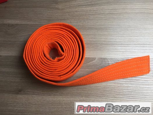 Prodam Karate pasky - bily, zluty a oranzovy – fotografie 2
